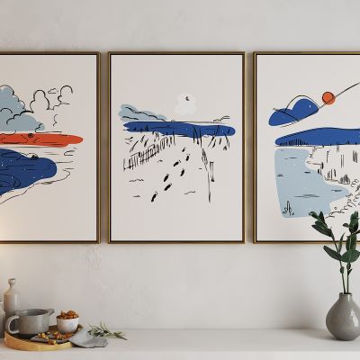 现代轻奢艺术挂画