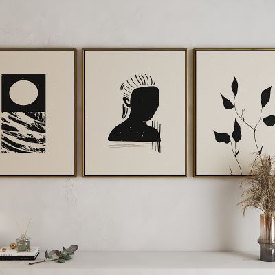 现代轻奢艺术挂画