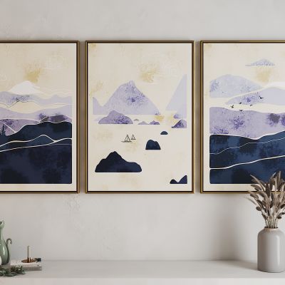 现代轻奢艺术挂画