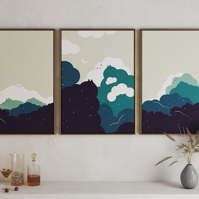 现代轻奢艺术挂画