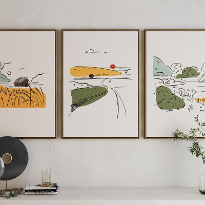 现代轻奢艺术挂画