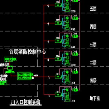 医院弱电系统CAD