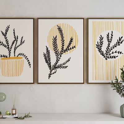 现代轻奢艺术挂画