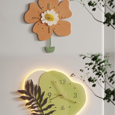 轻奢花挂钟 钟表