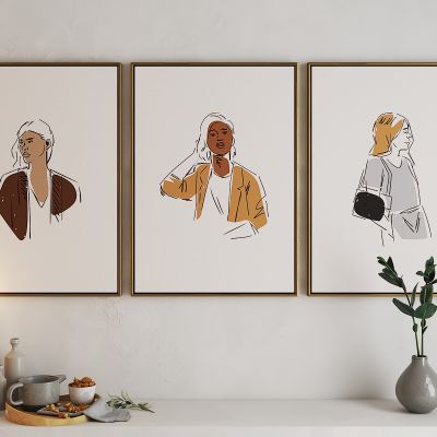 现代轻奢艺术挂画