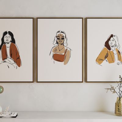 现代轻奢艺术挂画