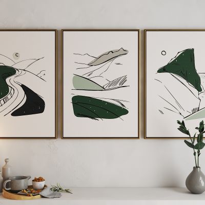 现代轻奢艺术挂画