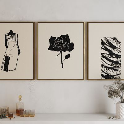 现代轻奢艺术挂画