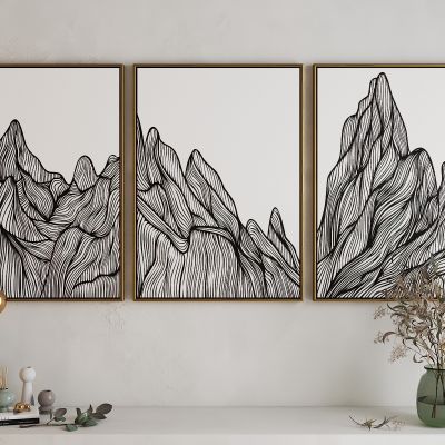 现代轻奢艺术挂画