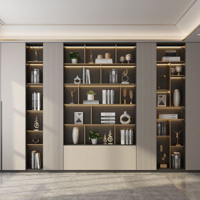 现代书柜