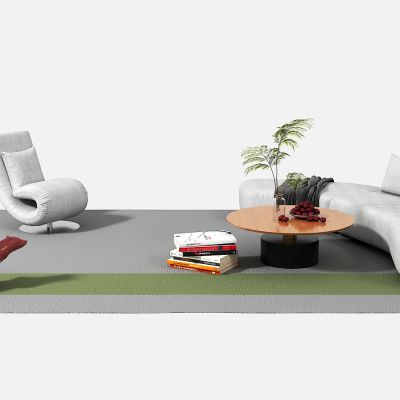 现代沙发茶几组合