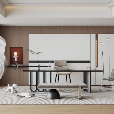 书房书桌椅组合