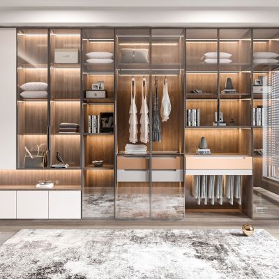 现代衣帽间