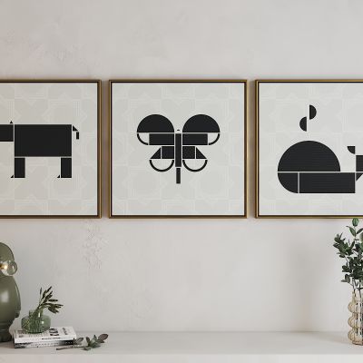 现代轻奢艺术挂画