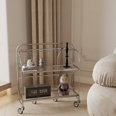 现代小推车 置物架