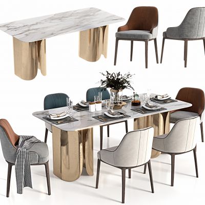 现代餐桌椅组合，餐桌，餐椅，休闲椅，洽谈桌，书桌，写字桌，书画桌，摆件