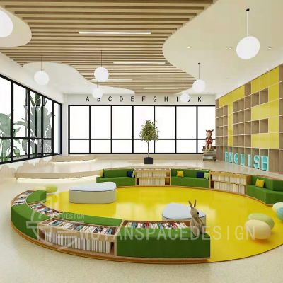 现代幼儿园阅读室教室