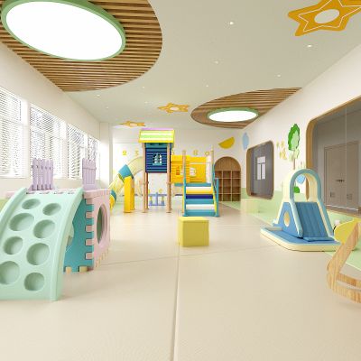 现代少儿感统教室