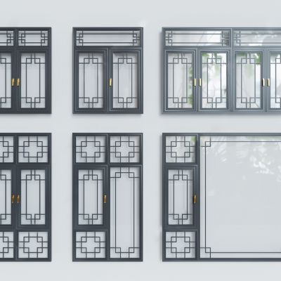 新中式窗户