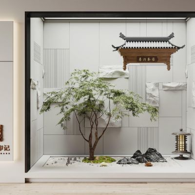 新中式绿植造景