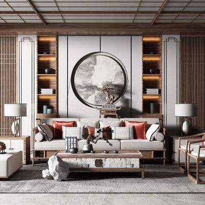 新中式风格客厅