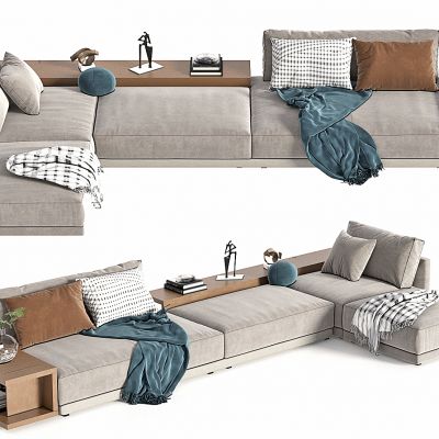 现代多人布艺沙发，组合沙发，布艺沙发，休闲沙发，客厅沙发，转角沙发