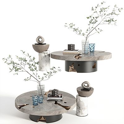 现代创意异形茶几，异形茶几，子母茶几，摆件，花，角几，边几，圆茶几，书 