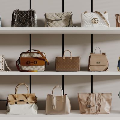 现代手提包斜挎包皮包