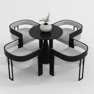 现代洽谈桌椅组合