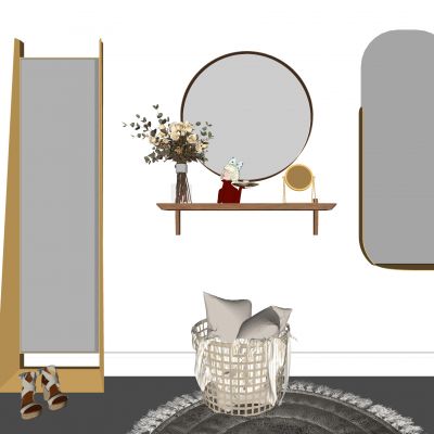 服装店镜子，落地镜，台镜，小镜子，半身镜