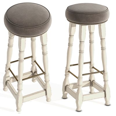 美式轻奢吧椅，吧椅，吧台椅，高脚椅，四脚椅，高四脚椅，茶吧椅，圆凳，高凳