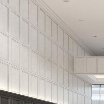 墙面造型岩板干挂施工图