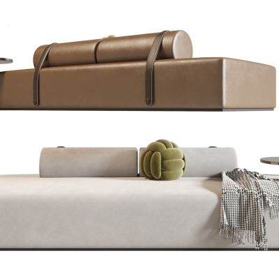 Poliform 皮革贵妃椅