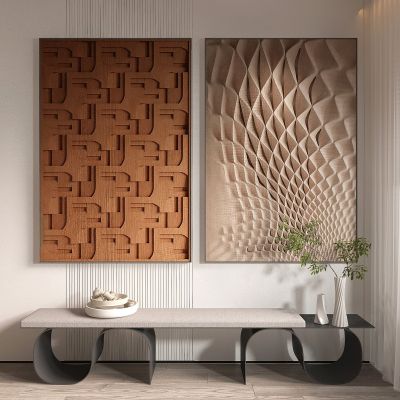 简约立体装饰画