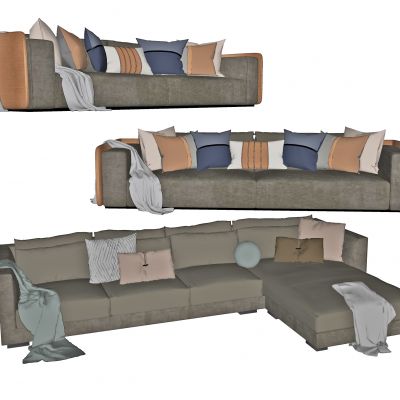 现代组合沙发，布艺多人沙发，布艺沙发，三人沙发，转角沙发，双人沙发