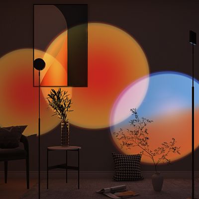 现代夕阳落日灯_破晓灯