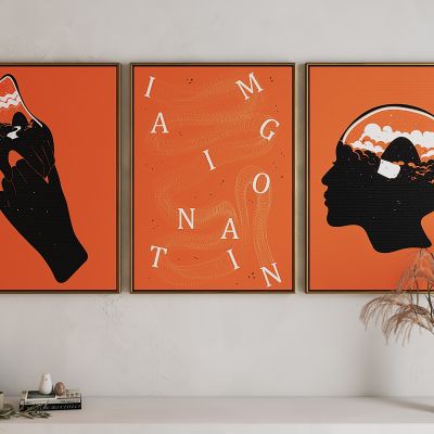 现代轻奢艺术挂画