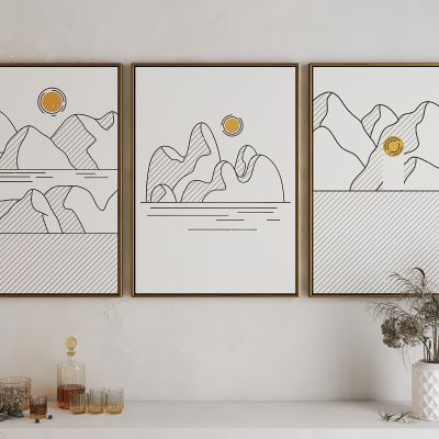 现代轻奢艺术挂画