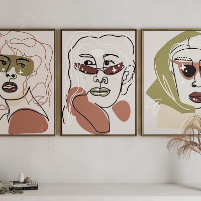 现代轻奢艺术挂画