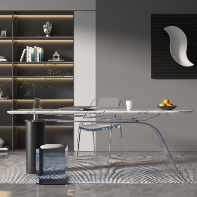 现代 书桌椅组合