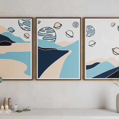 现代轻奢艺术挂画