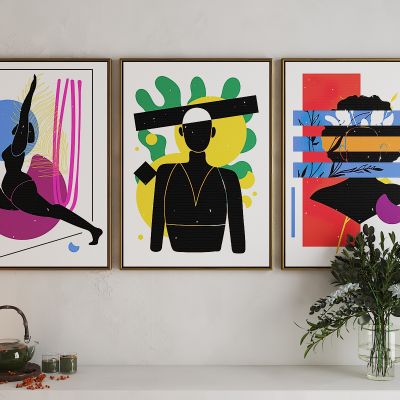 现代轻奢艺术挂画