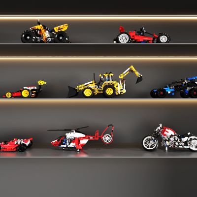 乐高拼装汽车玩具