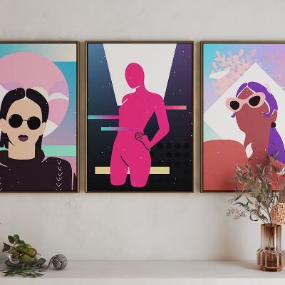 现代轻奢艺术挂画