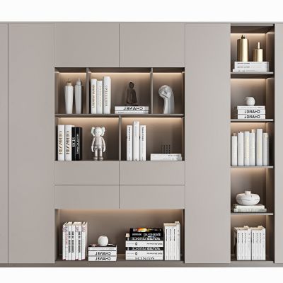 现代书柜