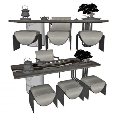 新中式茶桌椅，茶桌，茶椅，书桌椅，书桌，书椅，沙发凳，毯子，办公桌，办公椅，写字桌，书画桌