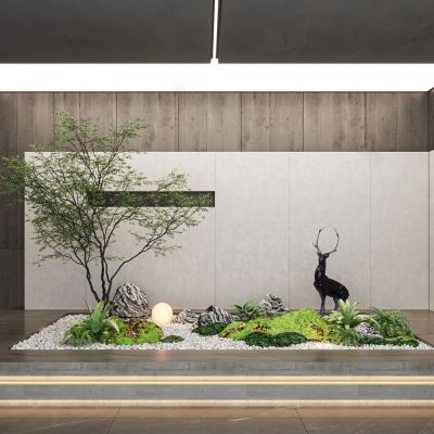 现代绿植景观造景