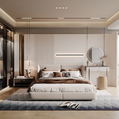现代卧室