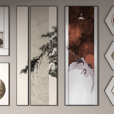 新中式 装饰挂画