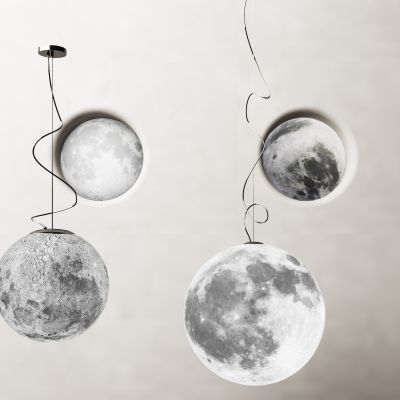 现代月球吊灯
